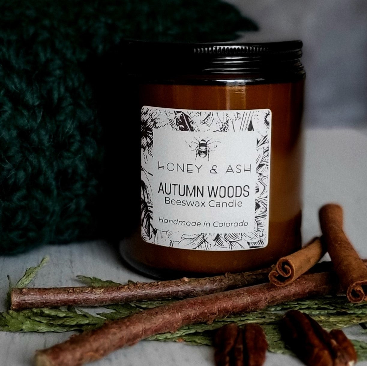 Honey and Ash Candles