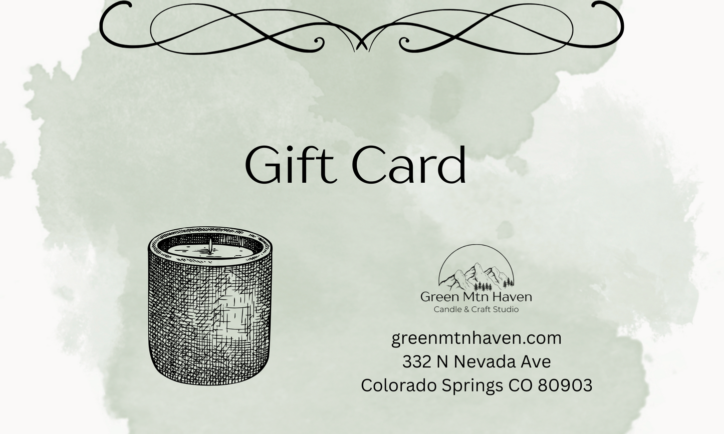 Green Mtn Haven Gift Card
