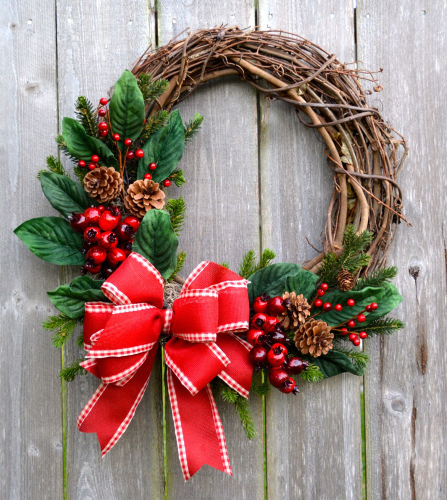 Christmas Wreath Class $55.00