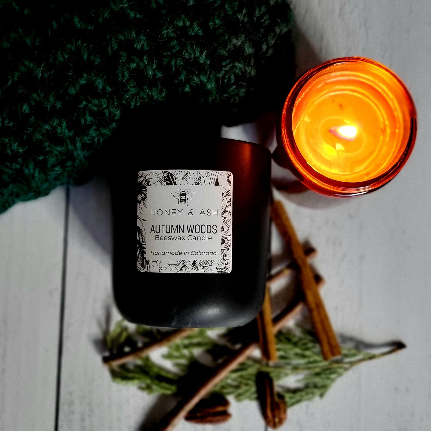 Honey and Ash Candles