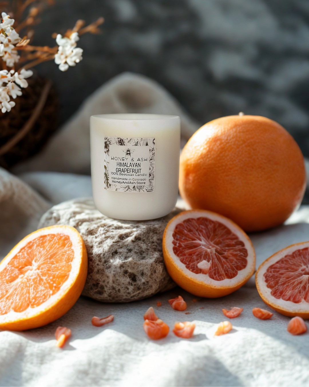 Honey and Ash Candles
