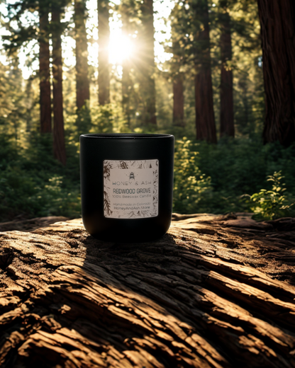 Honey and Ash Candles