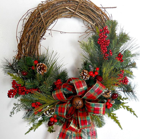 Christmas Wreath Class $55.00
