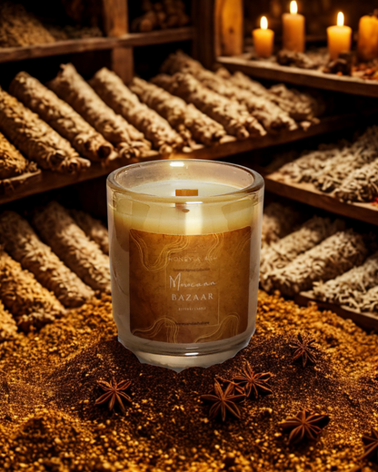 Honey and Ash Candles